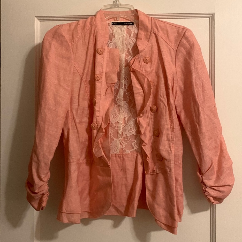 Maurices Light pink blazer